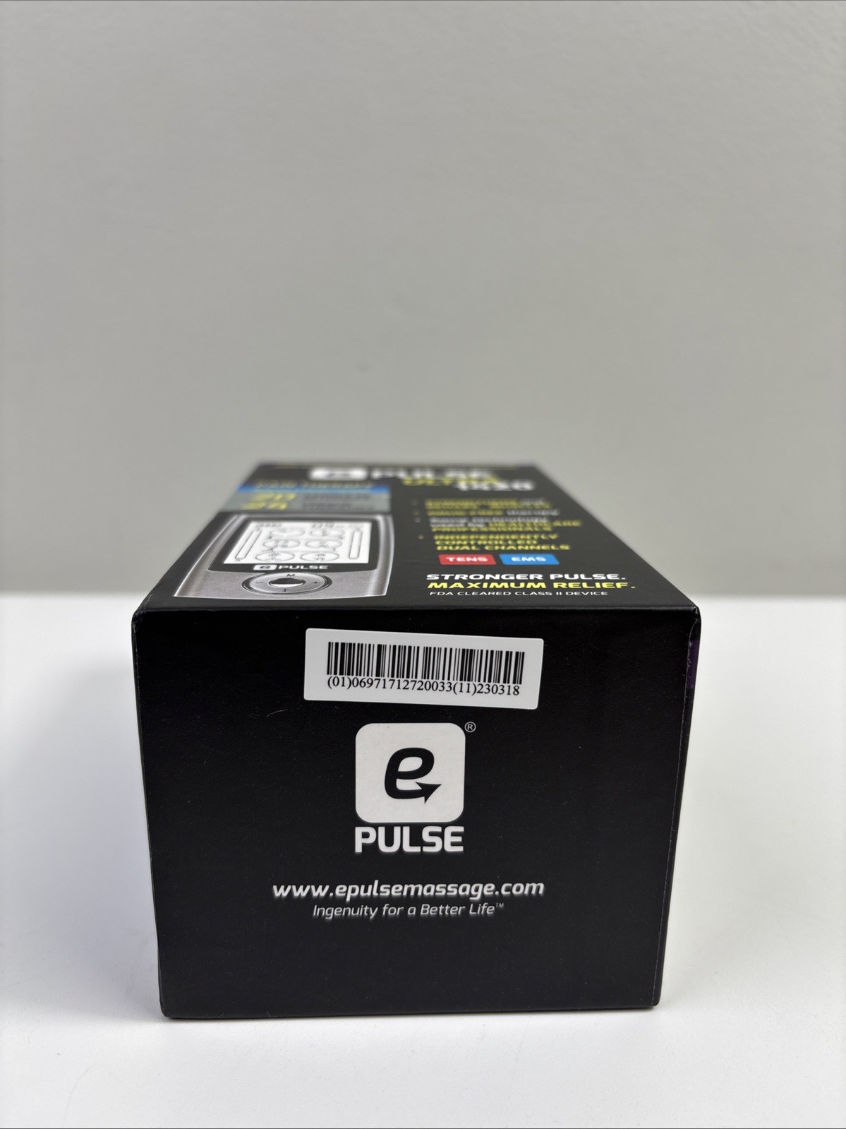 ePulse Ultra 1420 Tens Massager Powered Muscle Stimulator EMS open box