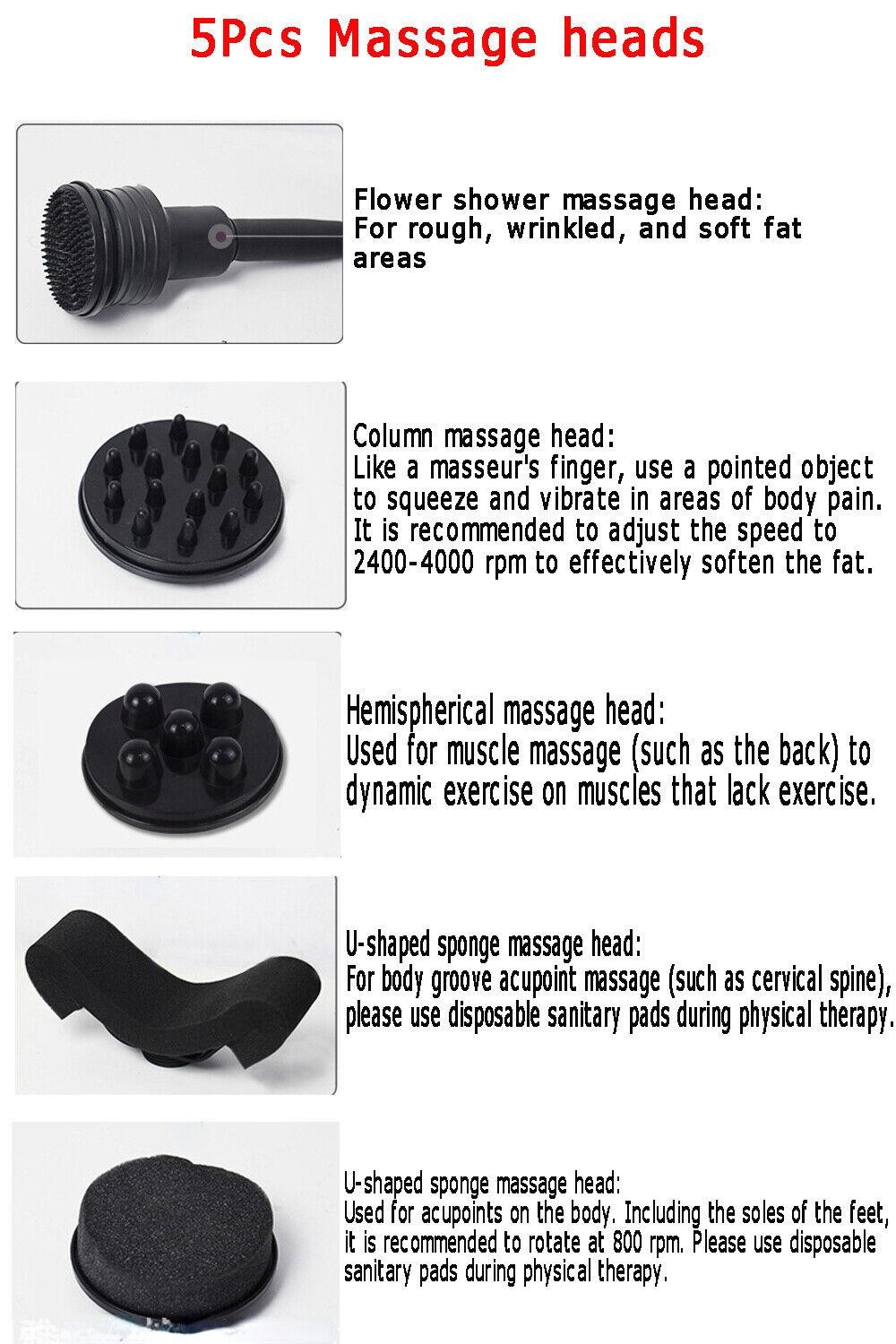 G5 Vibrating Cellulite Massage Device Vibration Body Fitness Massager Slimming