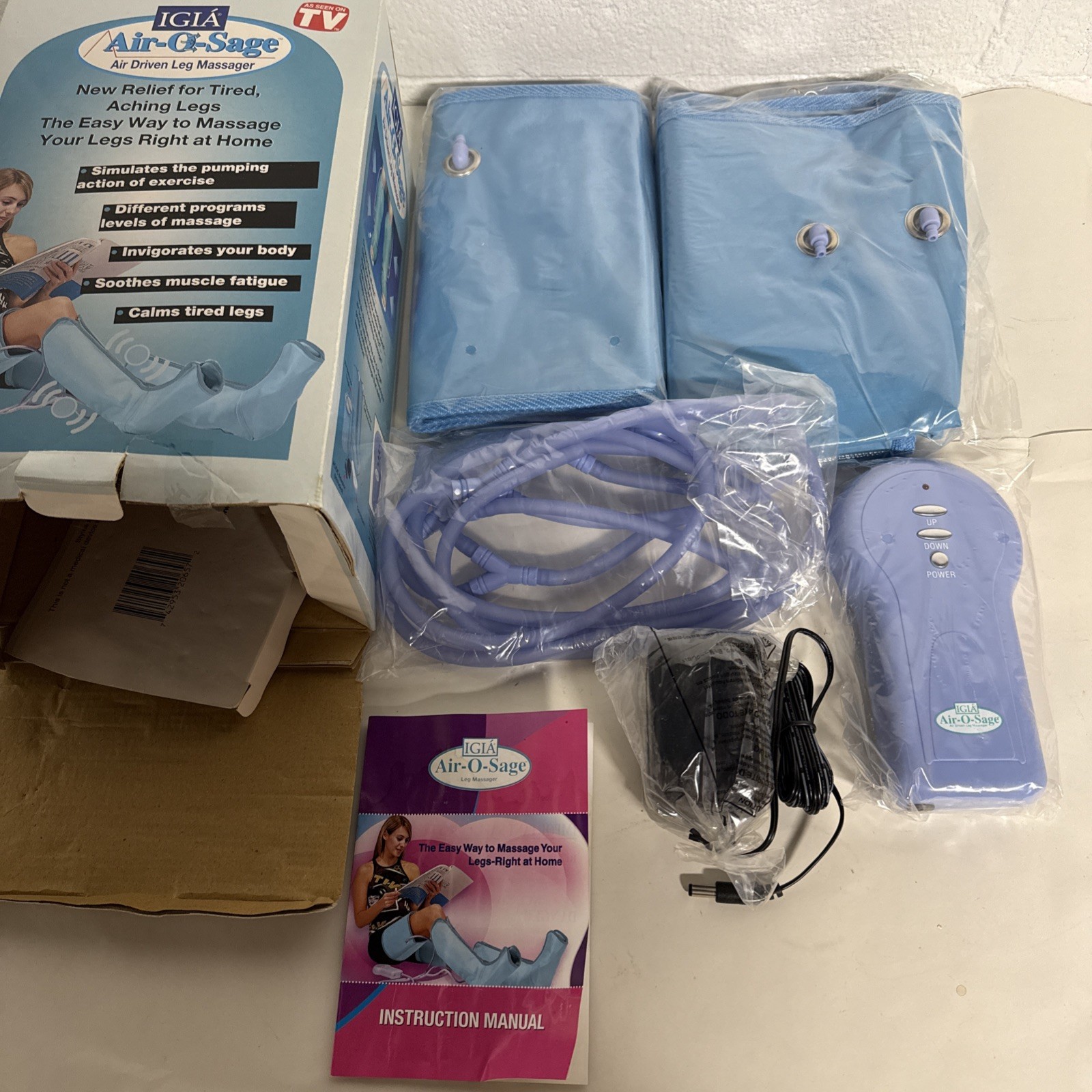 Leg Massager Igia Air-O-Sage Leg Massager for Circulation