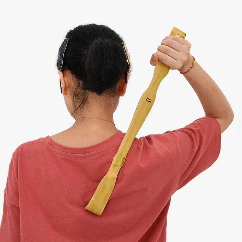 1 pcs Natural Bamboo Back Scratcher Long Reach Pick Itch Relief Tool Portable US