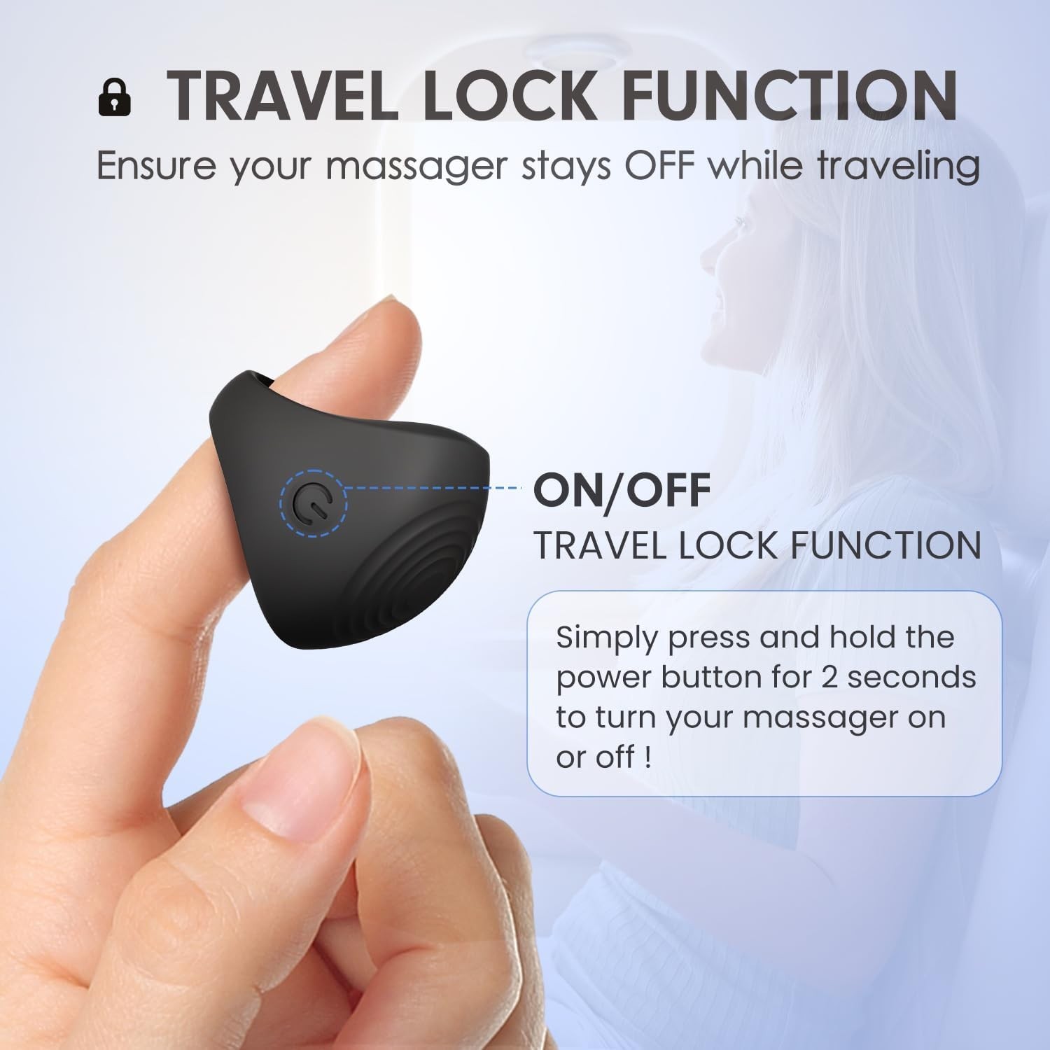 Rechargeable Soft Silicone Finger Massager – Waterproof & Lightweight Design