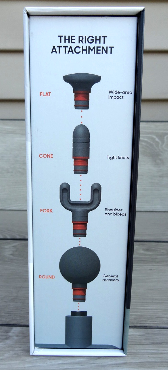 Sharper Image Compact Sport Power Percussion Portable Deep Tissue Massager 15838