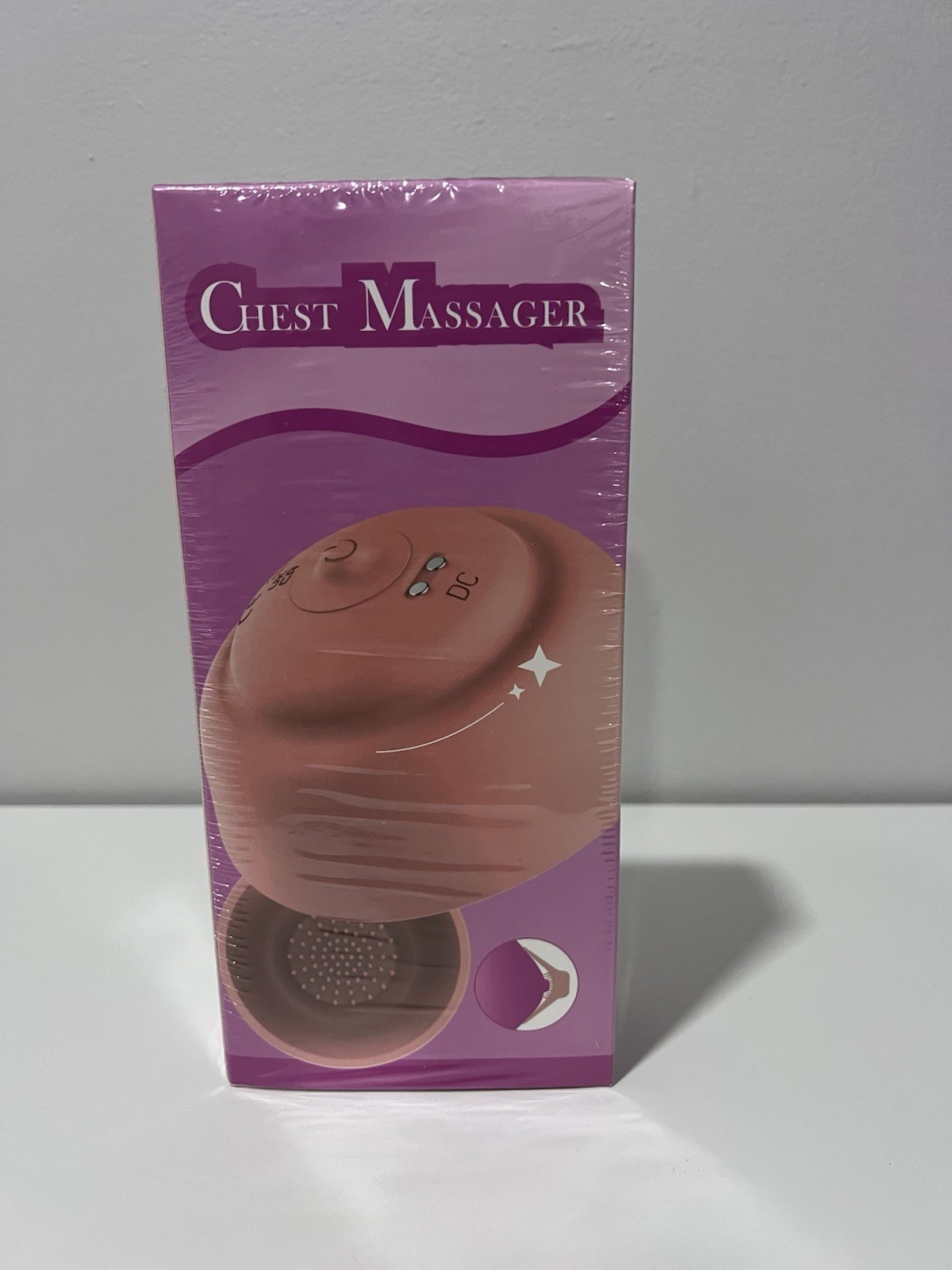 Chest Massager for Chest Area, Beige Color, Designed for Comfort and Relaxation