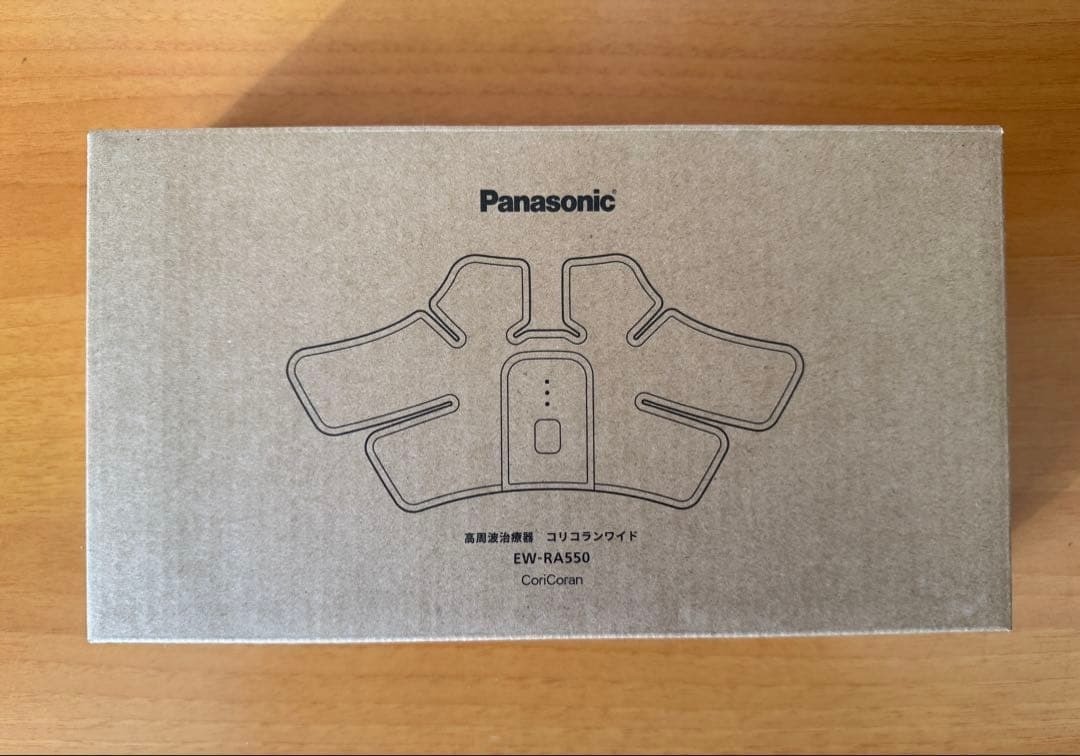 Panasonic High-frequency Therapy Device EW-RA550W-K AC100V NEW