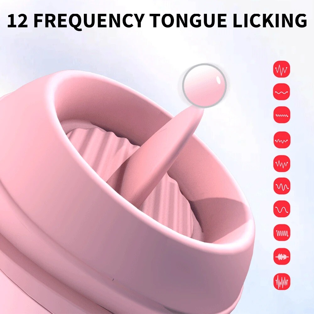 Mini Female Massage Multispeed Personal-Massager Tongue Licking Birthday Gift