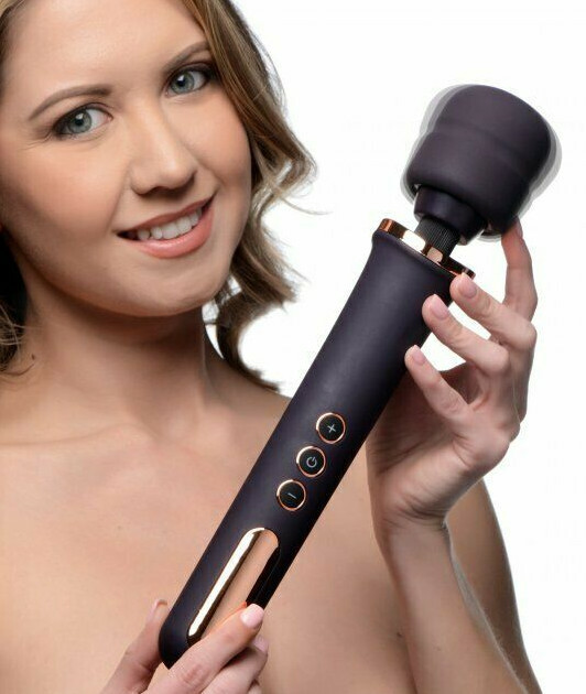 Scepter 50X Silicone Multi Speed Massage Wand Vibrating Massager Powerful Rechar