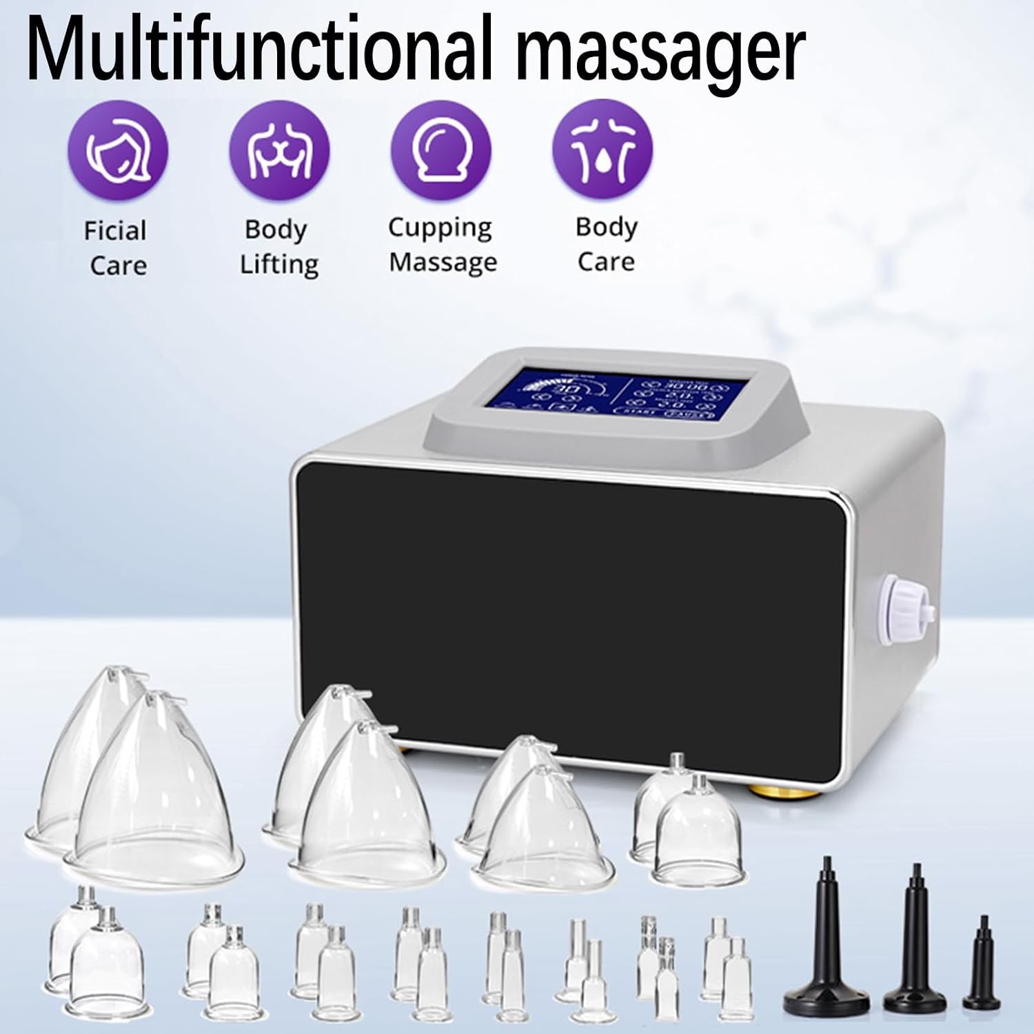 120ml Cups Breast Enlargement Butt Lift Machine Body Scraping & Cupping Massage