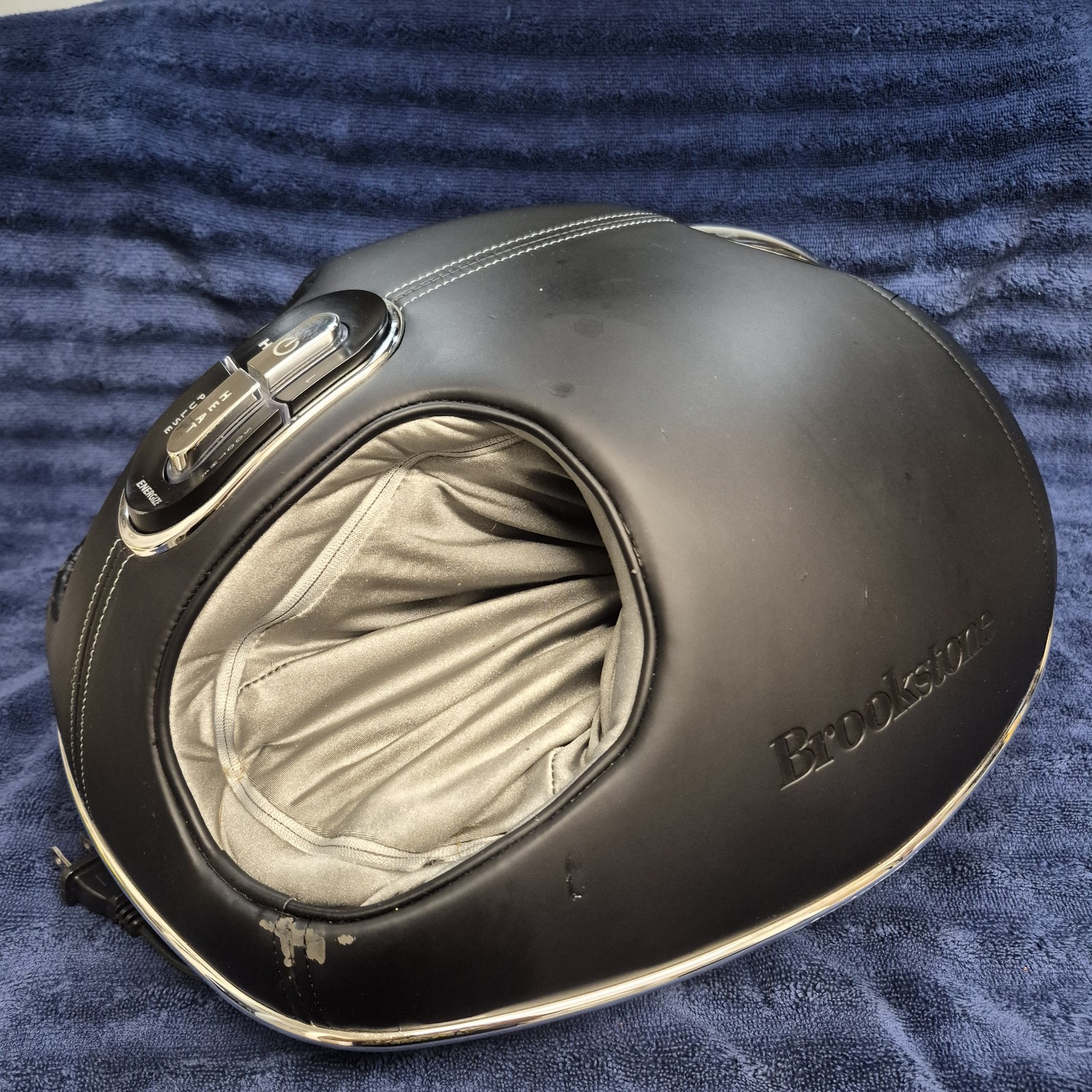 Brookstone Shiatsu Foot Massager with Heat E-8090 Deep Kneading Tested Works