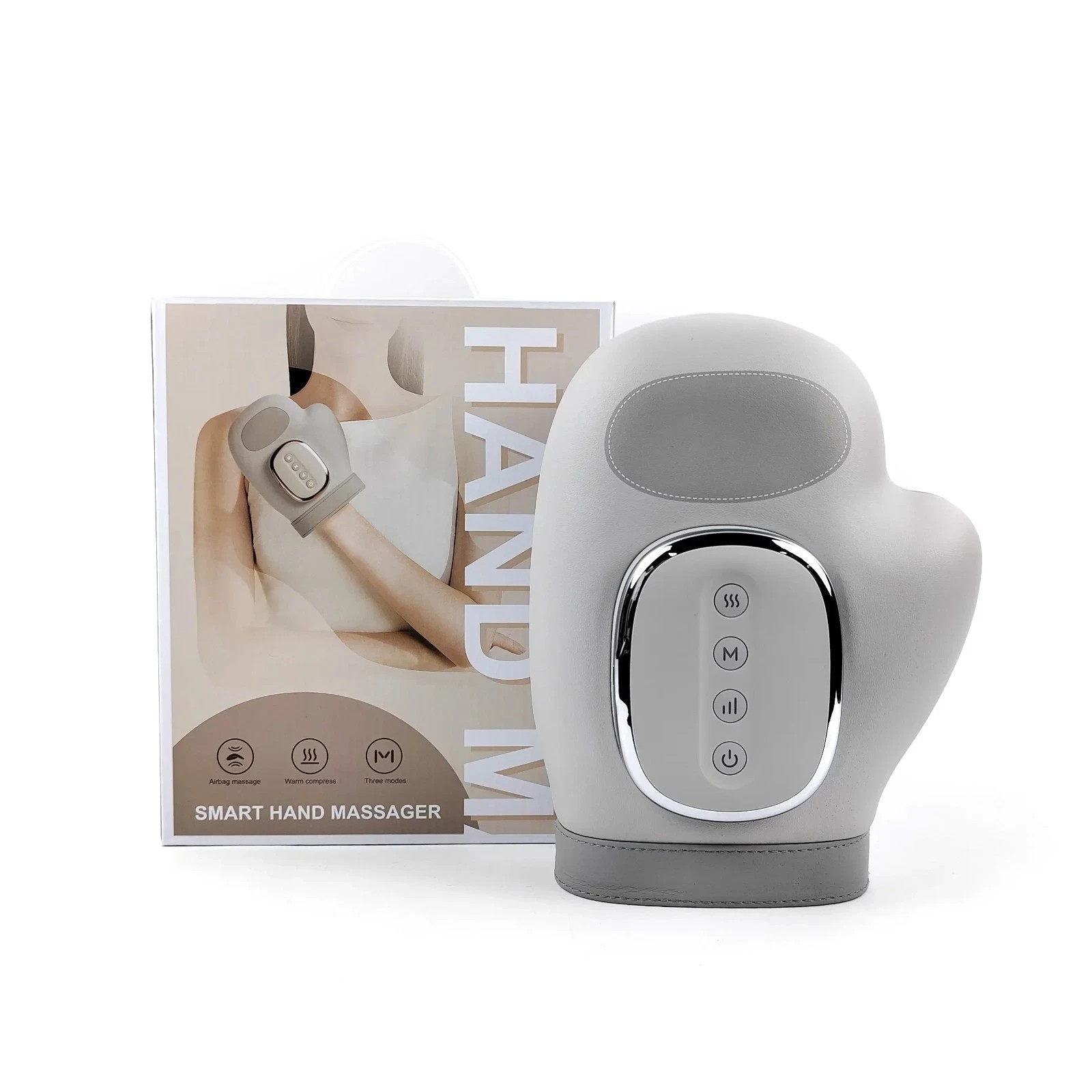 Cordless Hand Massager with Heat and Compression for Arthritis and Carpal Tunnel