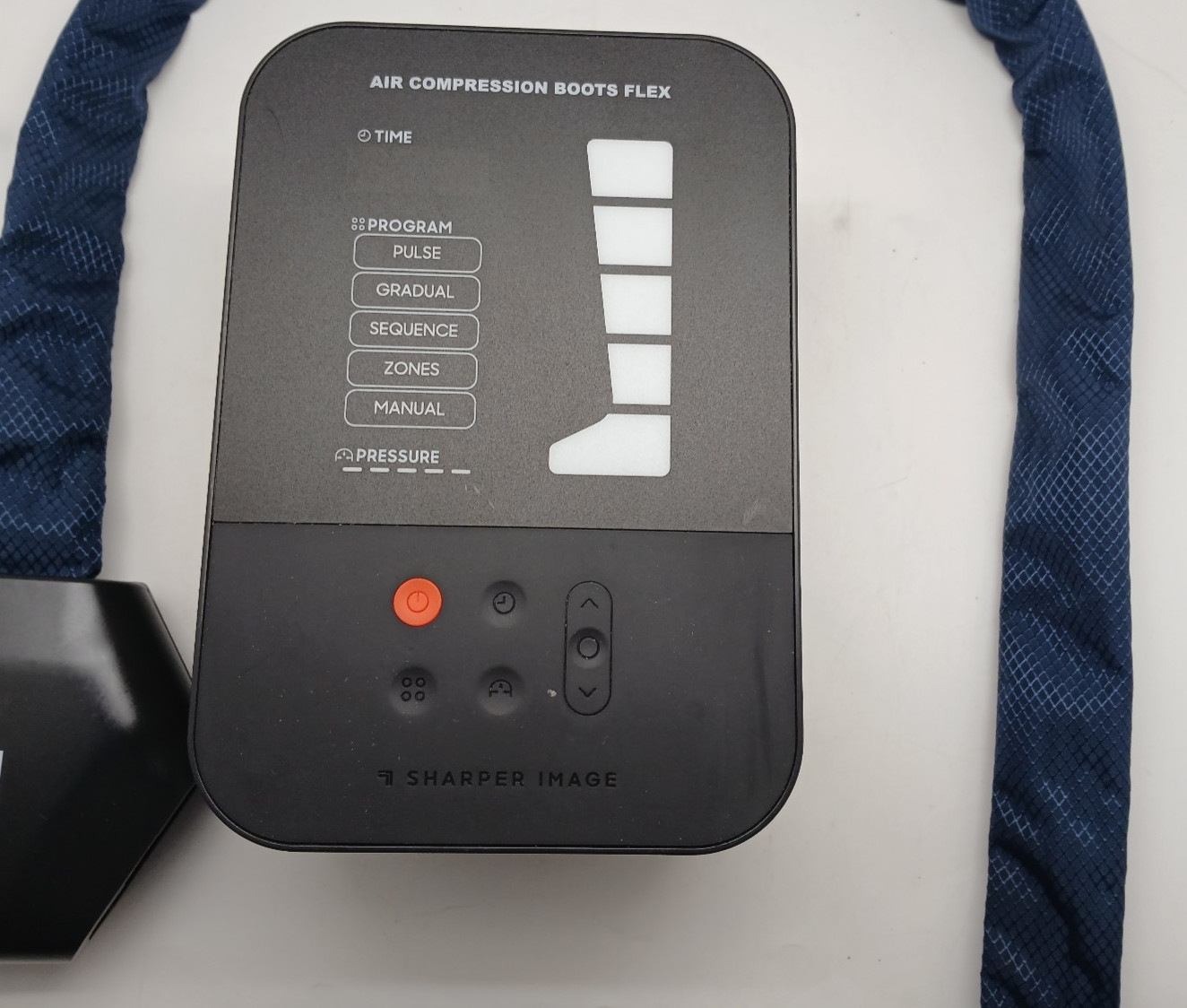 Sharper Image Flex Leg Recovery System Air Compression Boots Size Large
