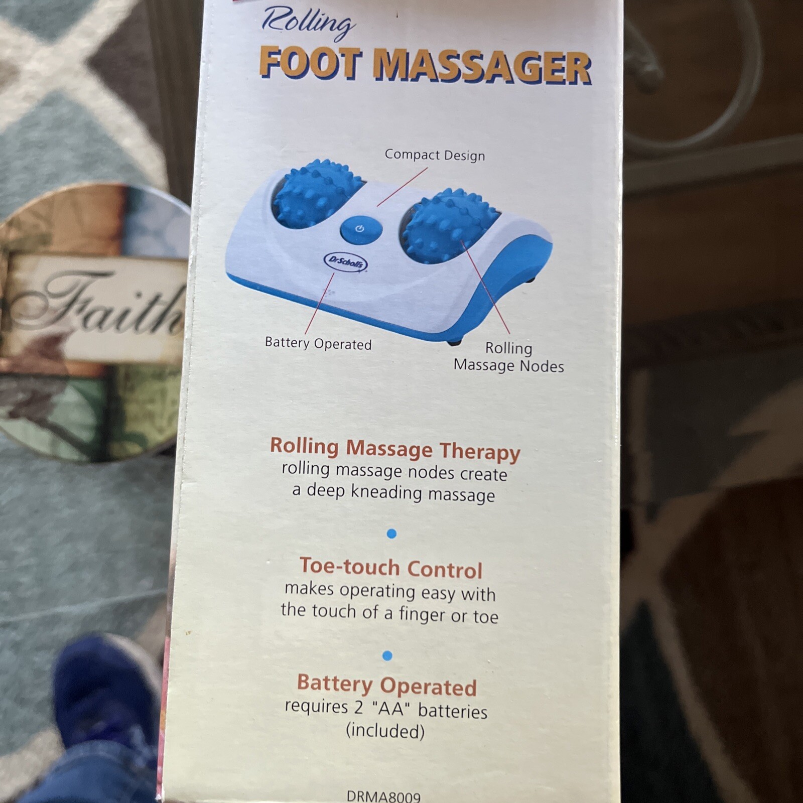 Dr. Scholl’s Rolling Foot Massager, Relax & Renew – NEW!