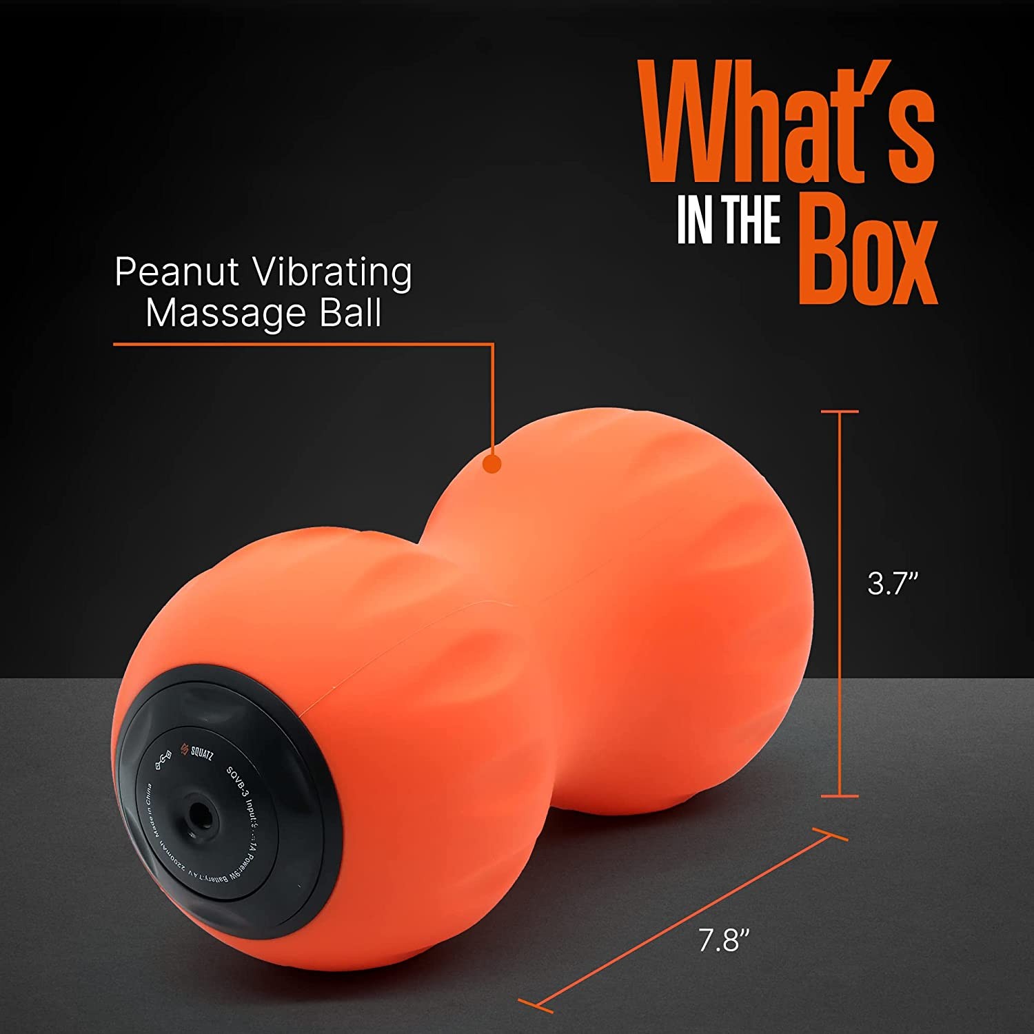 Squatz SQVB-3 Eva Wireless Vibration Massage Ball