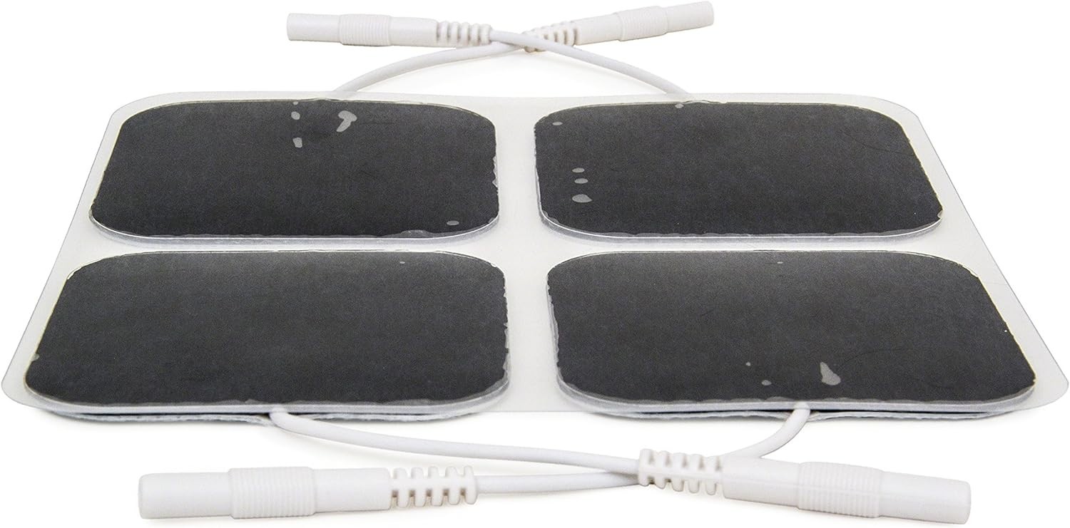 40 Pack 2″ x 2″ Self-Adhesive Electrode Pads – Physician Recommended Quality