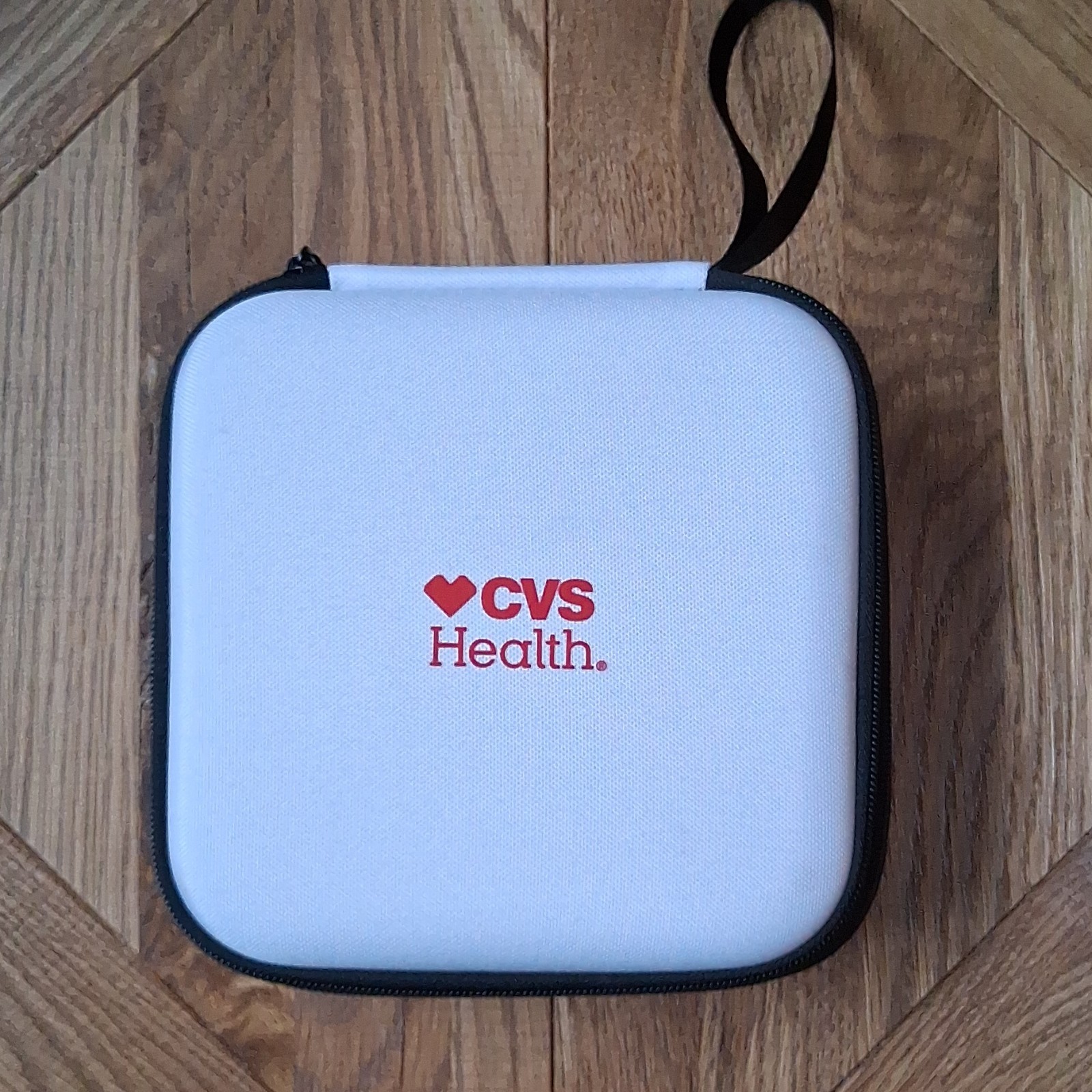 CVS Health Mini Percussion Massage Gun Cordless Rechargeable w/ Case 4 Heads