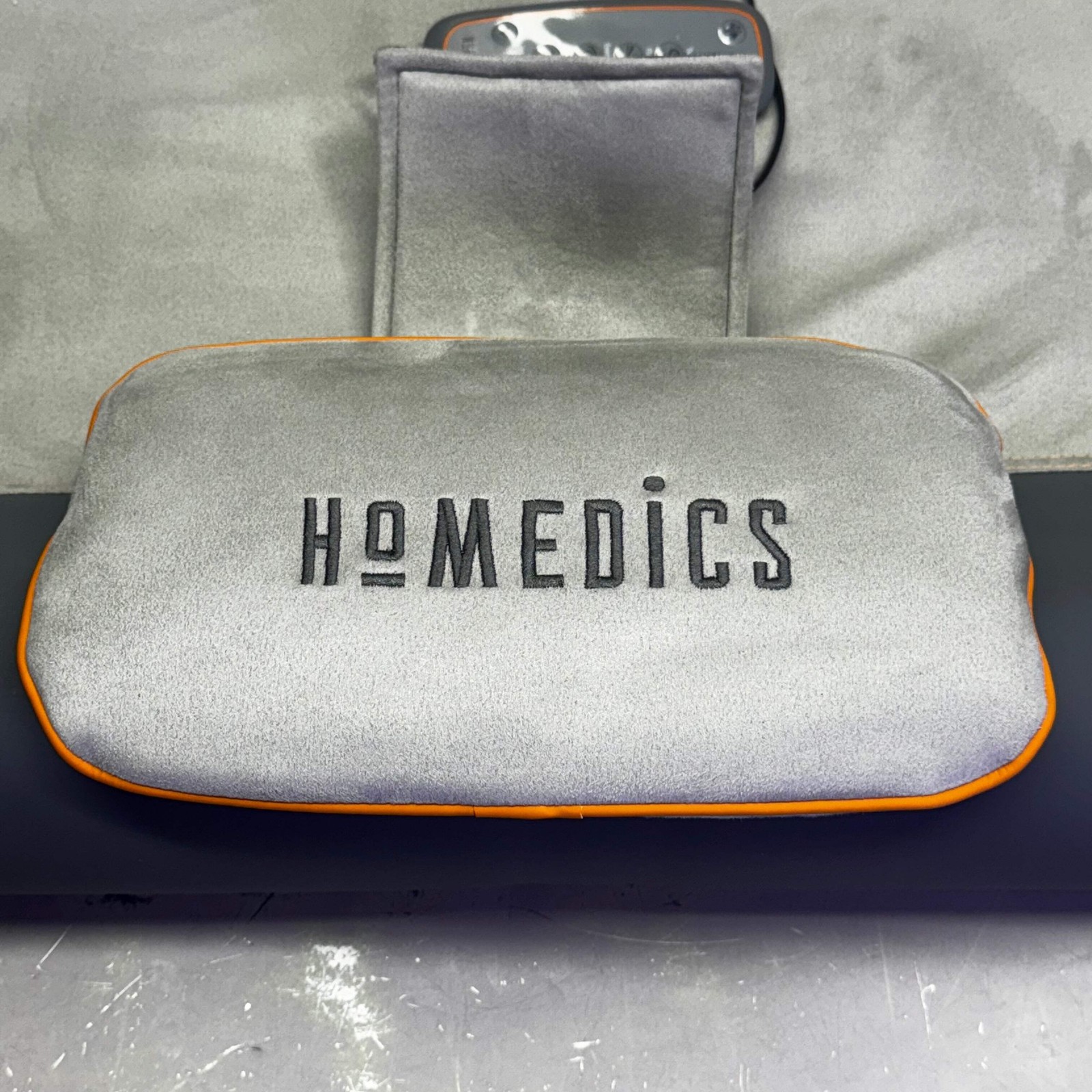 HOMEDICS Air Compression Back Stretching Mat 41″L x 20″W Grey BM-AC105