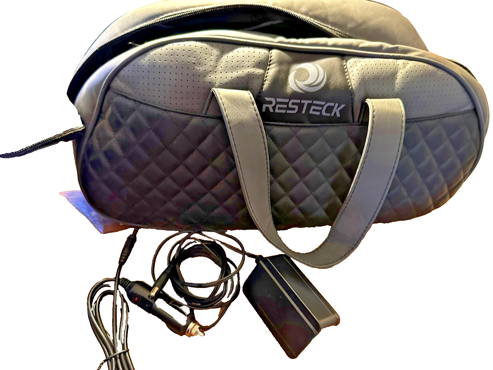 RESTECK Massagers for Neck and Back with Heat – Deep Tissue 3D Kneading Pillow