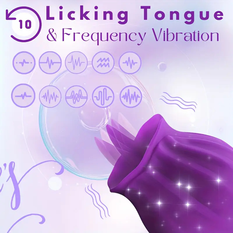 Multispeed Suction-Flower-Vibrator-Pump-Sucker-Massager Mute Women Waterproof