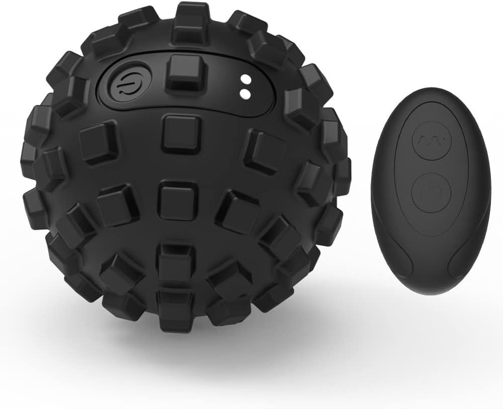 LEVETT Vibrating Massage Ball Rechargeable Waterproof Deep Tissue Muscle Relief