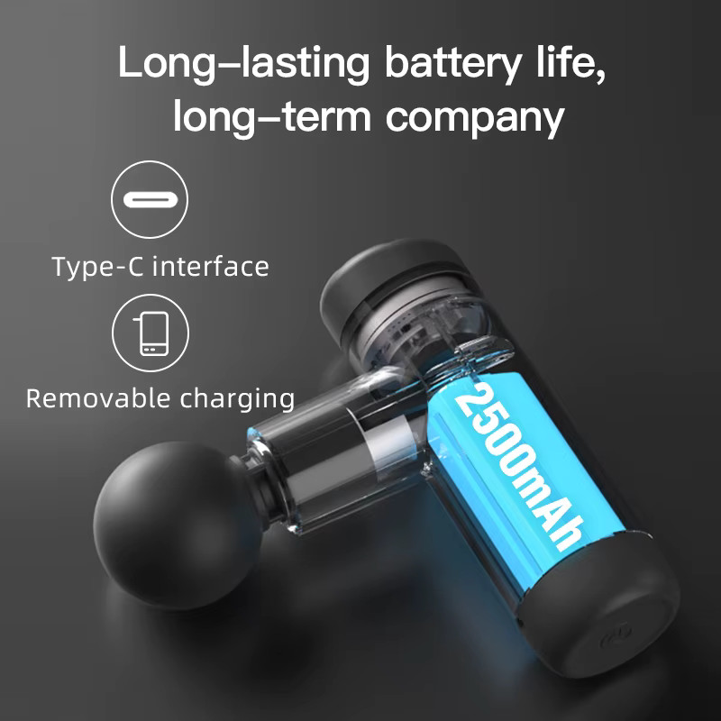 Booster Mini X Percussion Massage Gun Back and Neck Massager Electric Vibrato…
