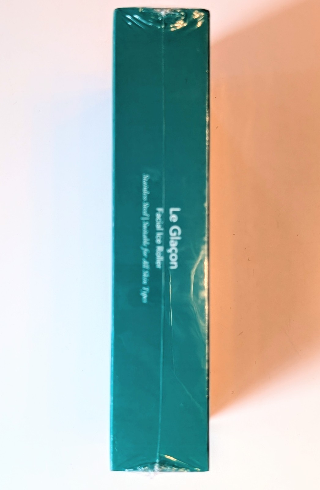 DORÉ Le Glaçon Facial Ice Roller for Face, Green Handheld Rolling Massage