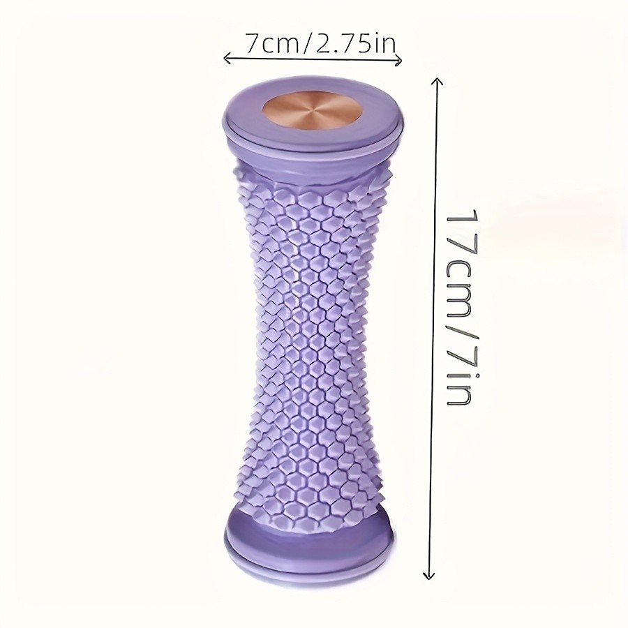 PVC Foot Massager Fascia Roller,Yoga Relaxation Tool,Portable Home Muscle Relief
