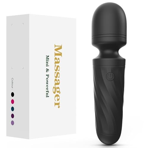 Portable Mini Massager – Waterproof, USB Rechargeable, 10 Vibration Modes for Ba