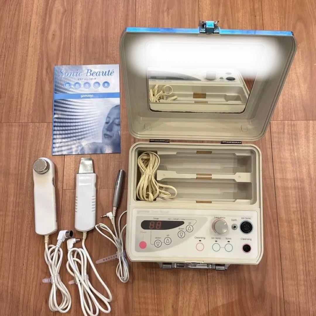 YAMANO YamaBeaute Ultrasound Facial Device Ultrasonic Cleansing Ion導入