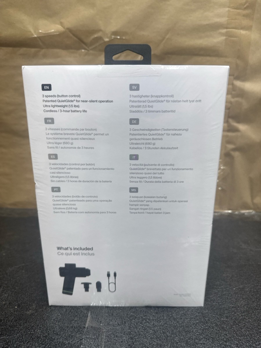HYPERICE HYPERVOLT GO 2 massage gun factory sealed (R7A013177)
