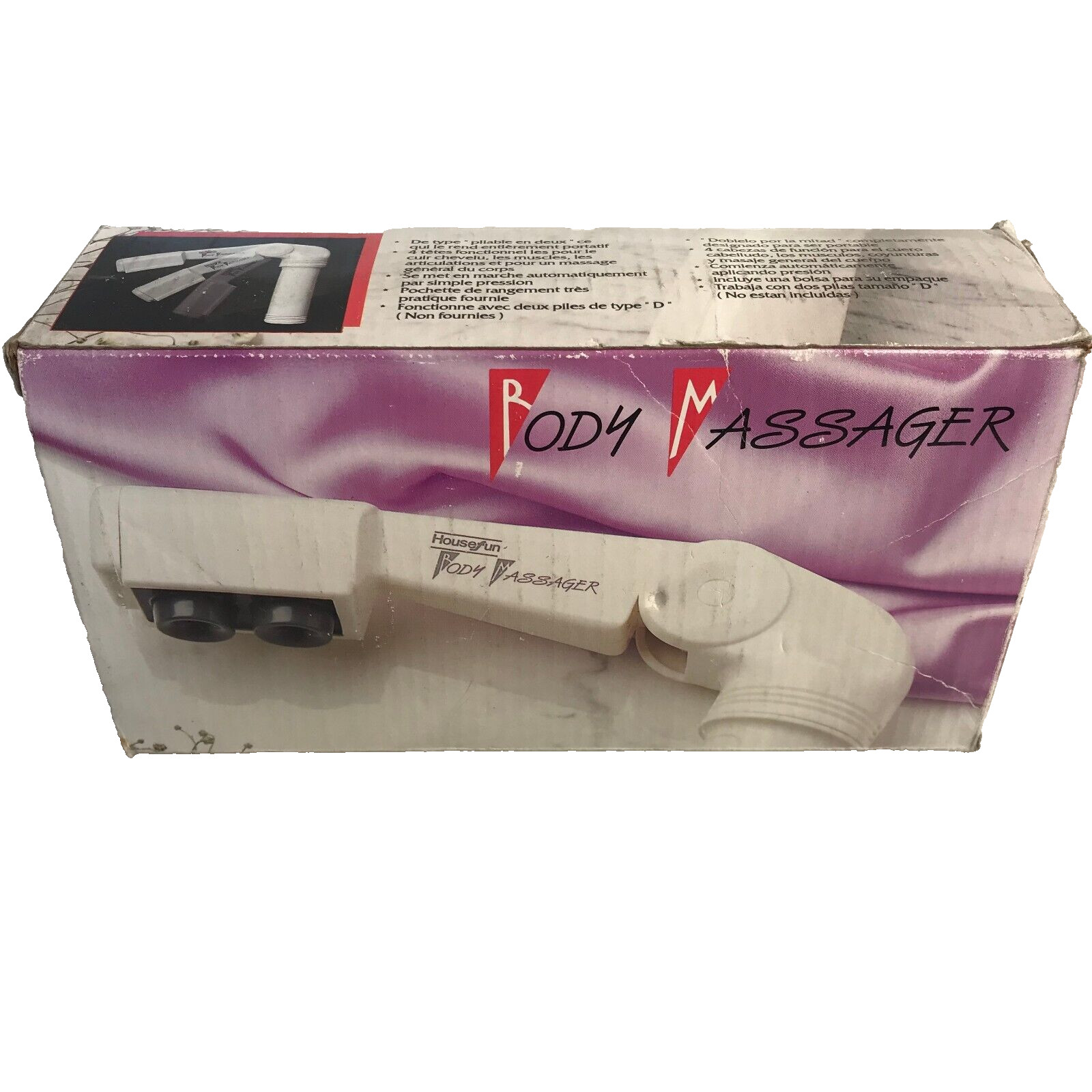 Compact Body Massager By Housefun Fold In Half Design