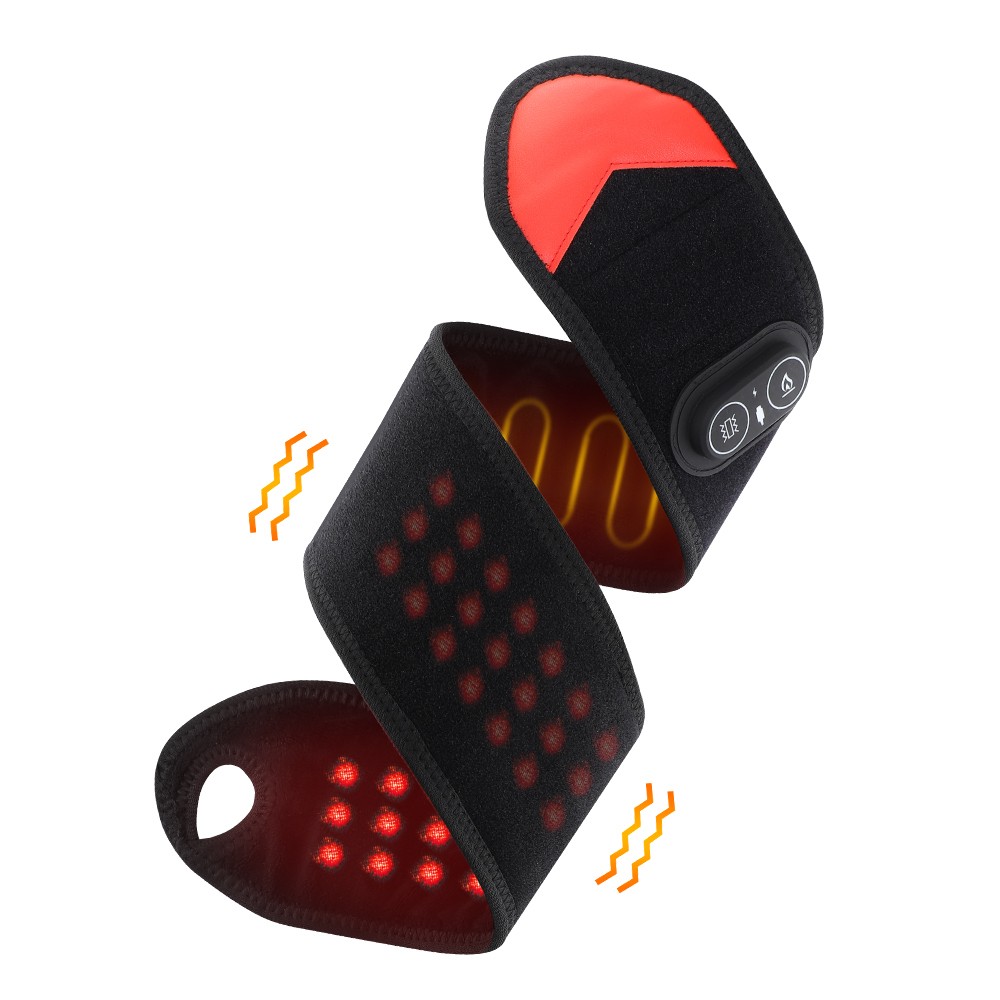 1/2x Cordless Elbows Wrists and Ankles Heating Pad Wrap Hot Compress & Massage