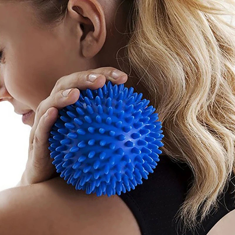 Massage Spiky Ball 7Cm 9Cm Yoga Ball Massage Training Muscle Pain Stress Massage