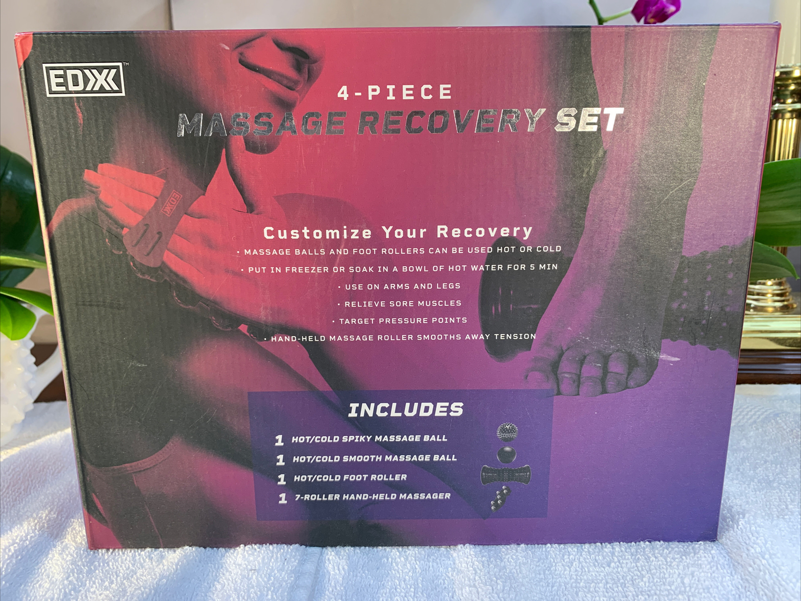 Massaging Kit Massage Equipment For Recovery LOT Of 4 Pieces Complete MINT