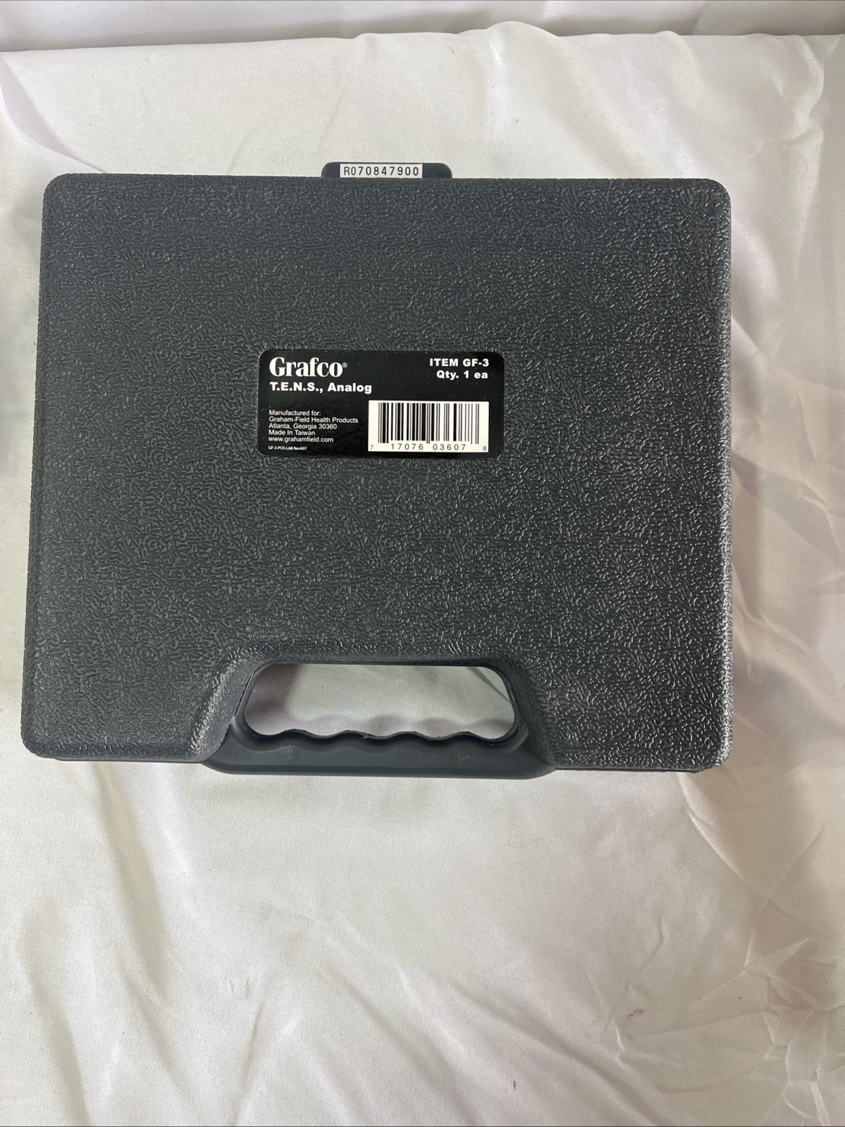 Grafco GF-3 Analog TENS Unit New Sealed Unit Electrodes Healthy Pain Management