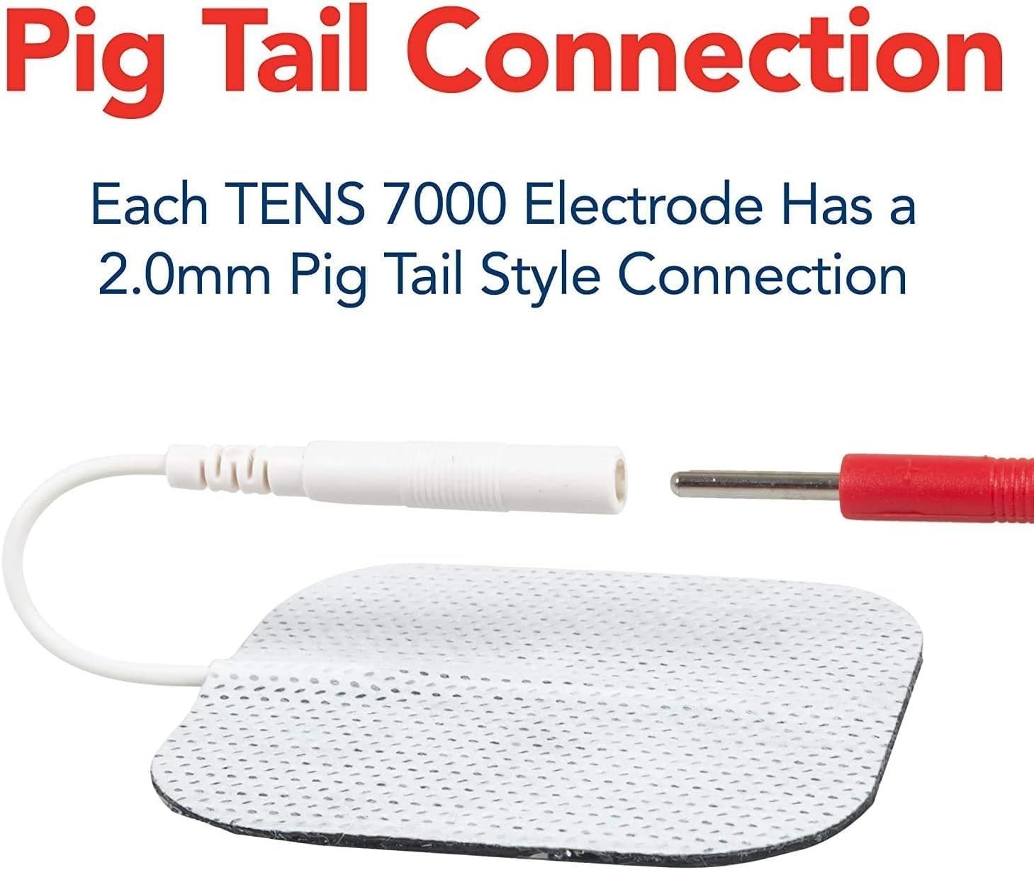 TENS Pad Replacement – 32 Count, Compatible with Most TENS Machines
