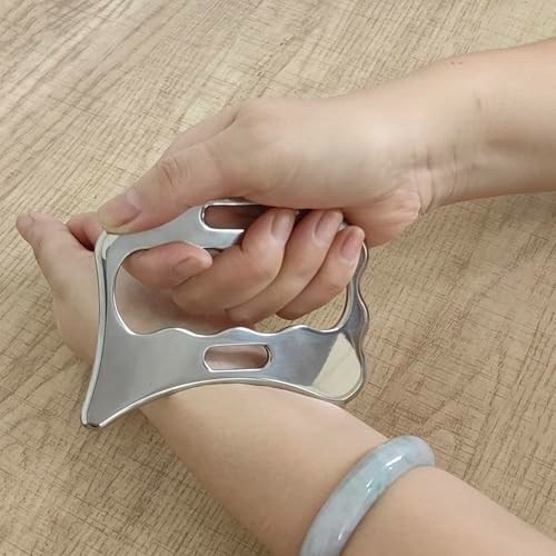 2 in 1 Stainless Steel Gua Sha Muscle Scraper Set – Scar Tissue & Physical Thera