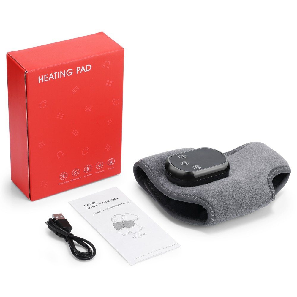 Hot Compress Foot Ankle/Hand Vibration Massager 3/5 Speeds Heated Pain Relief