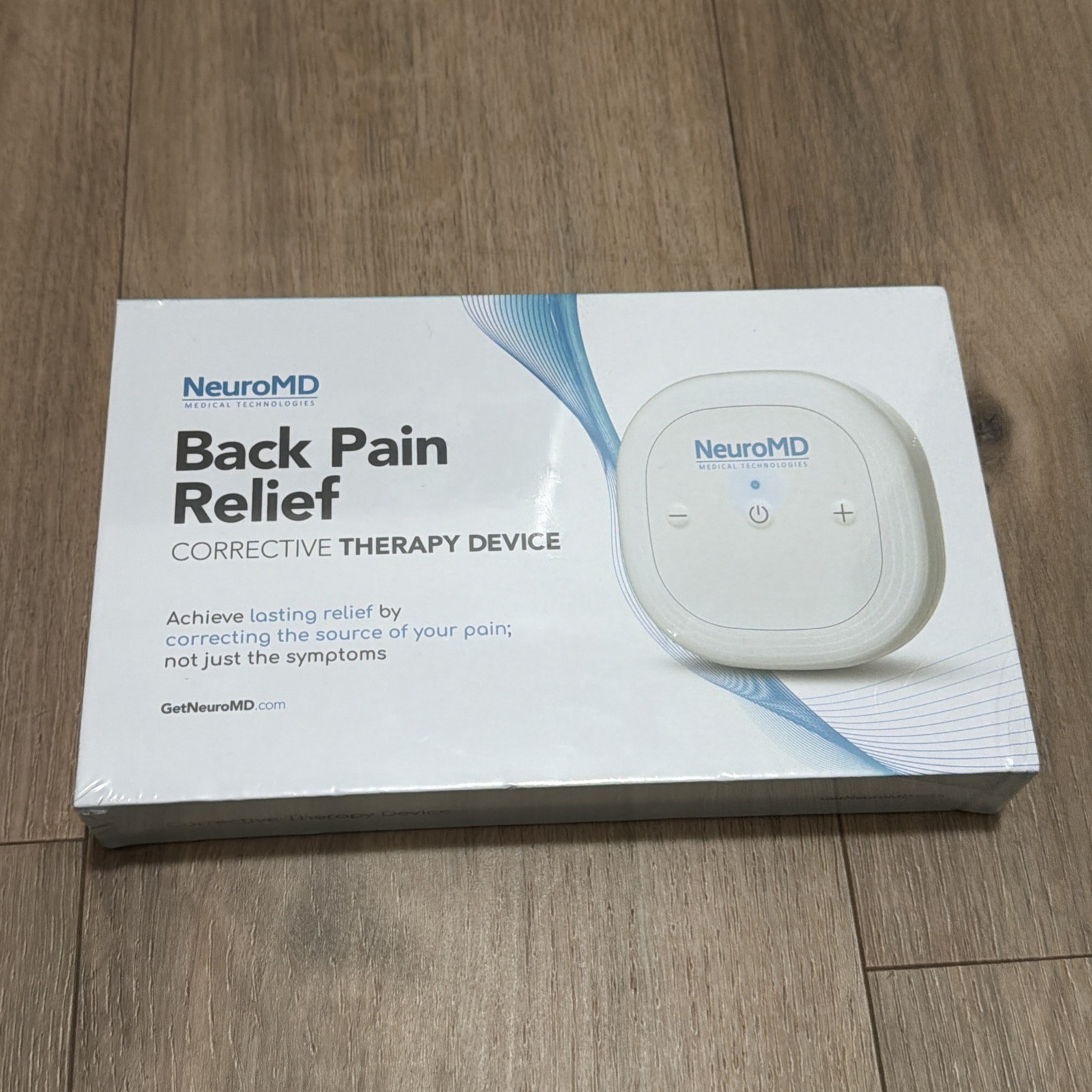 NeuroMD Back Pain Relief Corrective Therapy Device NMES Wireless Kit New