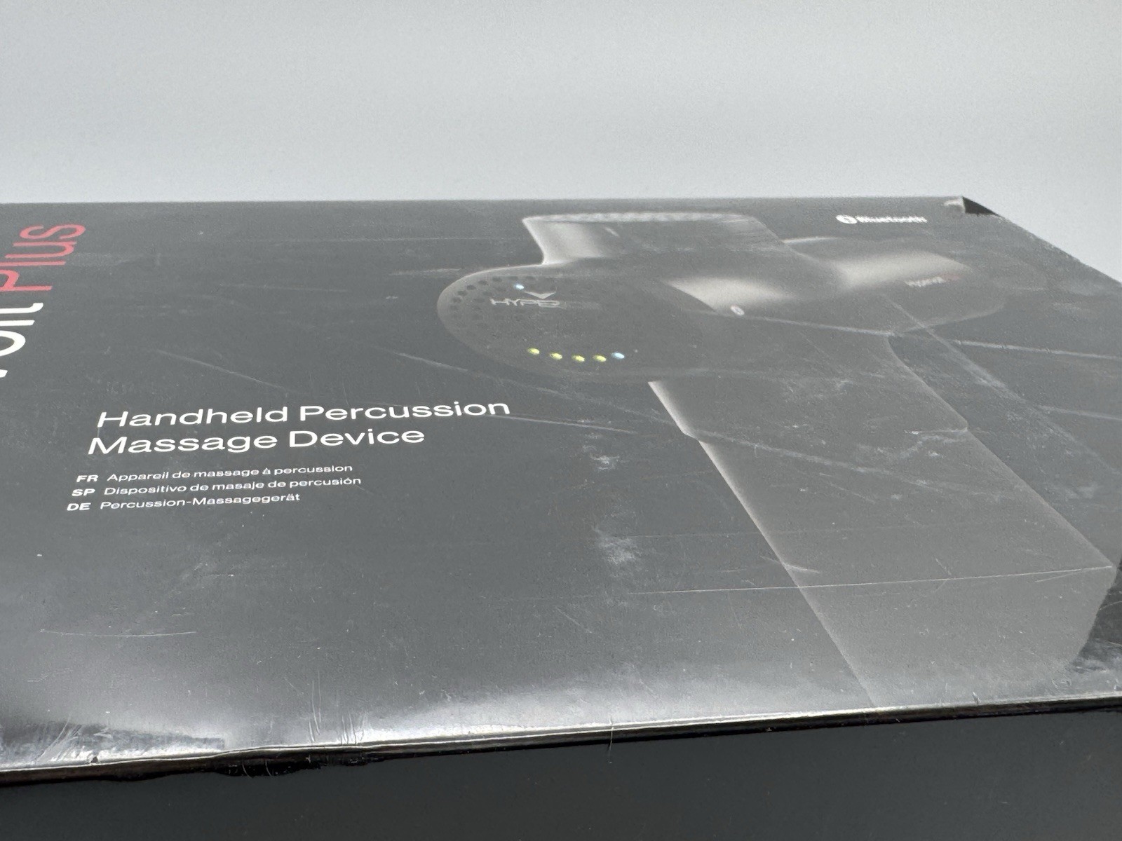 Hyperice Hypervolt Plus Percussion Massage Gun Bluetooth 5 Heads Black 24V