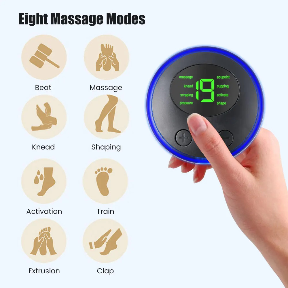 Intelligent Mini Electric Neck Massager USB Charging Portable Shouder and Nek Ne