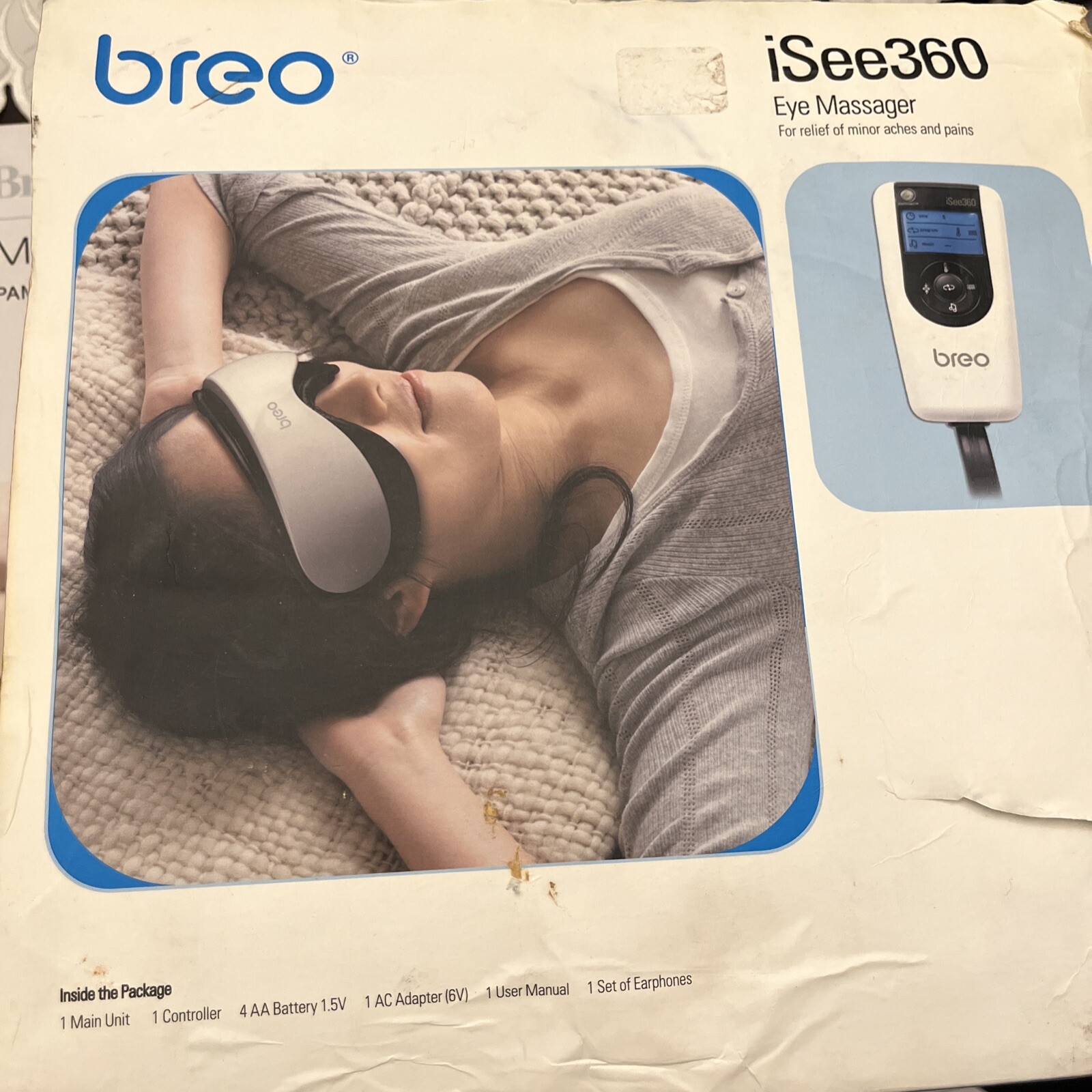 Breo iSee 360 Eye and Temple Massager Luxurious Device for Relaxation
