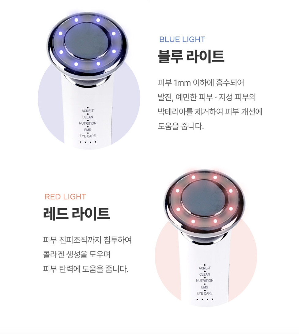 PEARLCARE NewSonic RF Galvanic Massager – EMS Facial Skincare Device