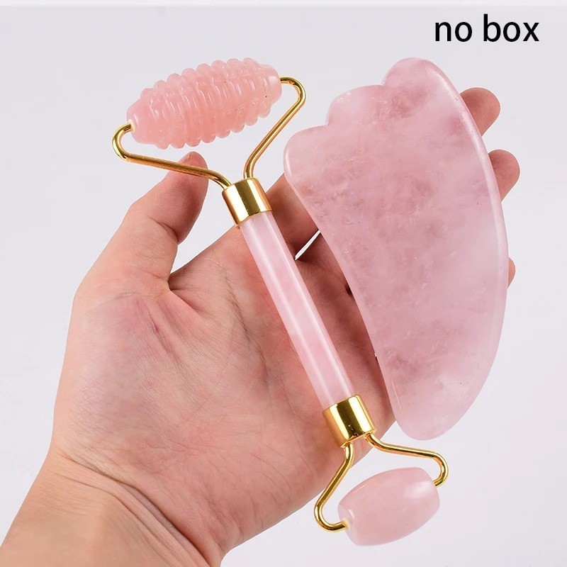 2 pcs Women Face Massager Personal Body Facial Eyes Neck Beauty Skin Care Tools