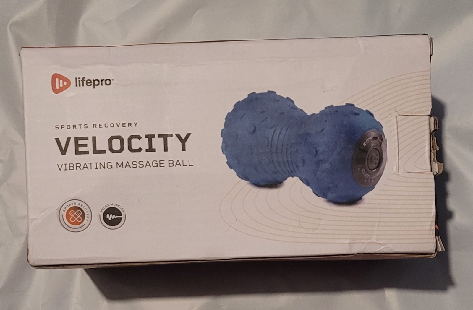 Lifepro 4-Speed Vibrating Massage Ball, Compact Foam Roller for Recovery