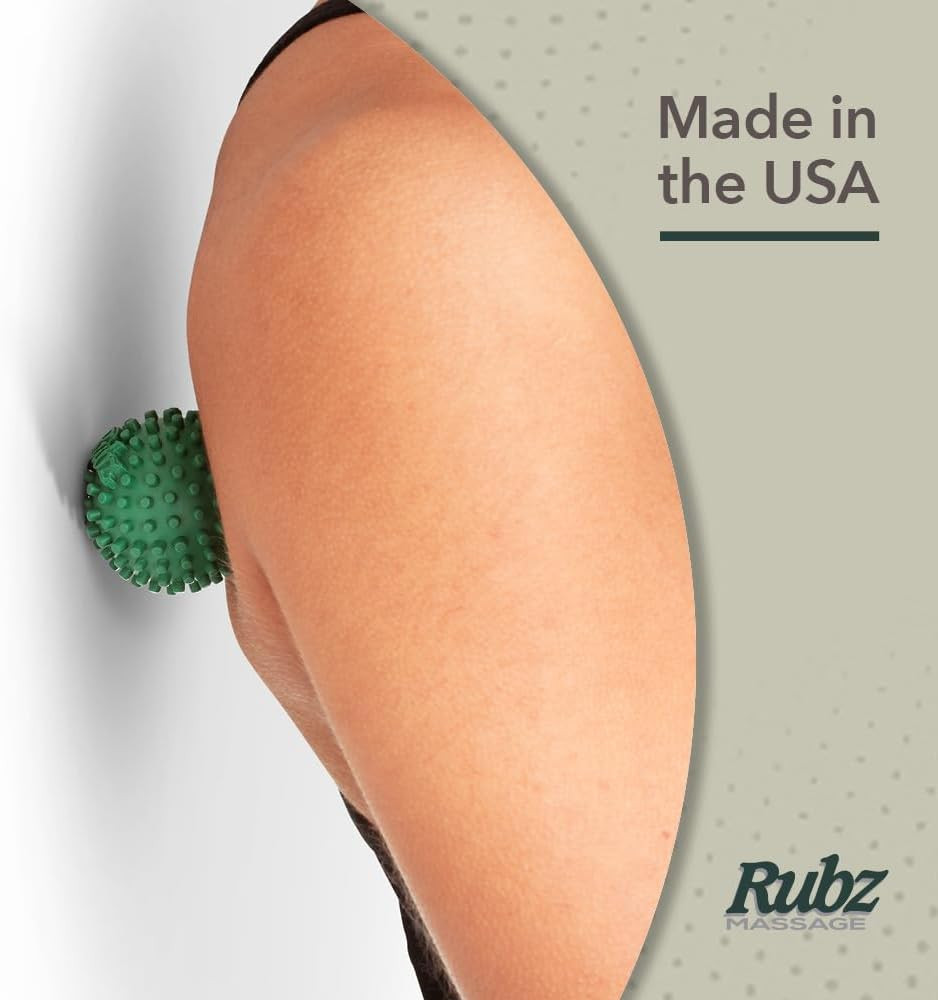 Due North Foot Rubz Hand & Back Massage Ball – Relieve Pain from Plantar Fasciit