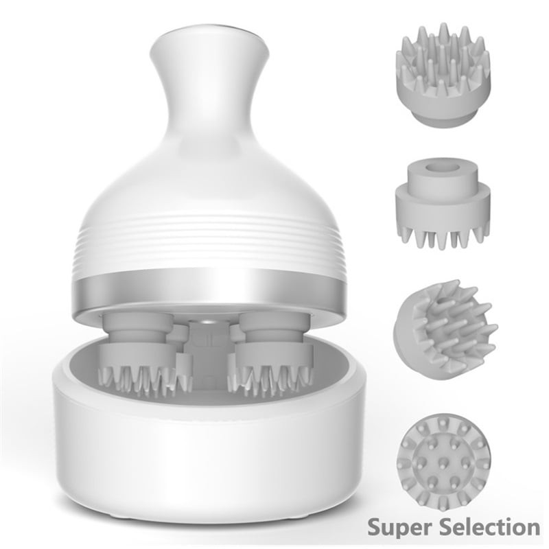 Electric Scalp Massager With 84 Kneading Nodes 4 Modes IPX7 Waterproof Type-C