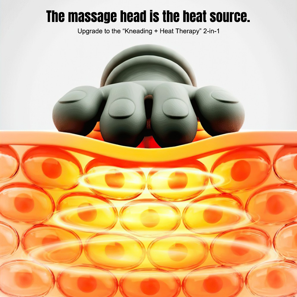 Heated Shoulder and Neck Massager 4D Kneading Massage for Relax Muscle Tension