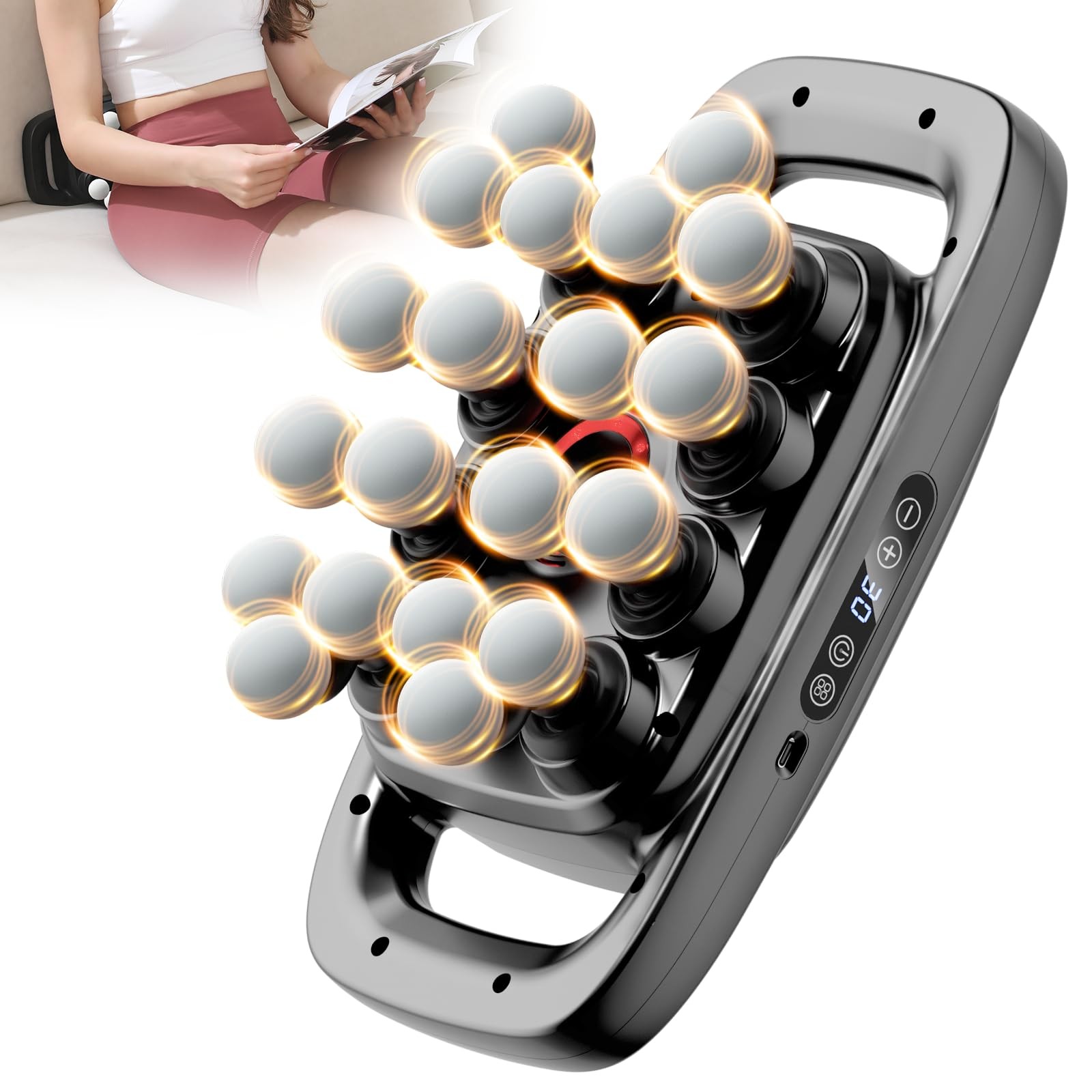 Upgraded 20-Head Massage Gun Set, Multi Head 20-Heads