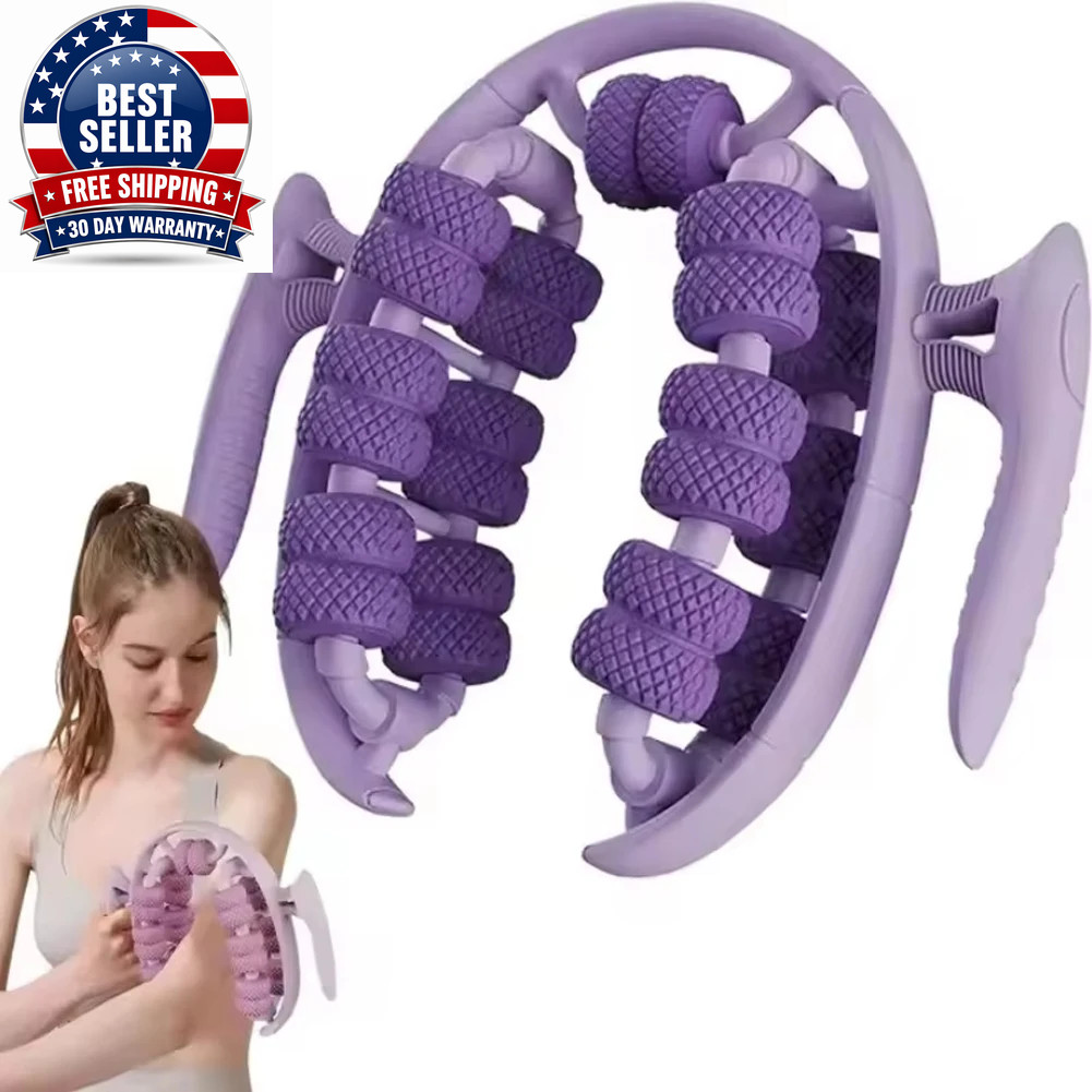 1Pc 26 Wheel Annular Leg Clamp Massager 360-Degree Rotation Multifunctional Cell