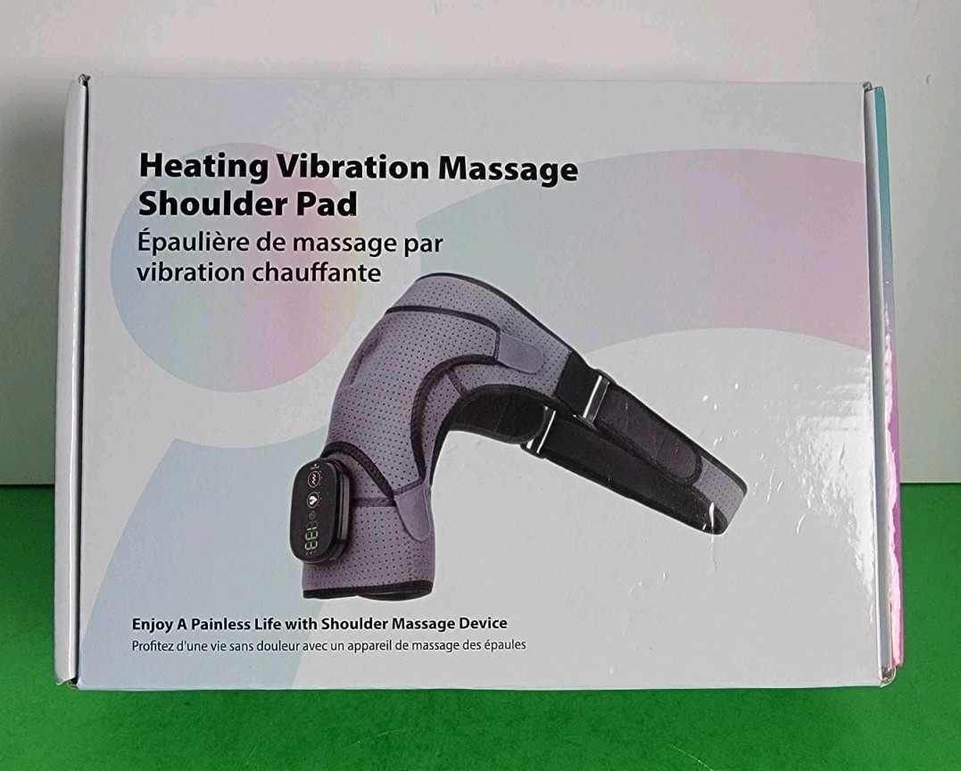 Hailicare Rechargeable Shoulder Pad Massager Heating Vibration.