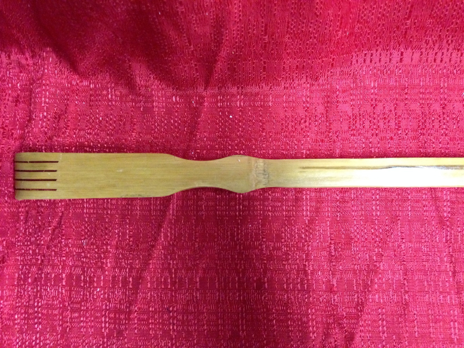 Lot Of 2 BAMBOO BACK SCRATCHER 20” FAST FREE SHIPPING Long Reach Relief